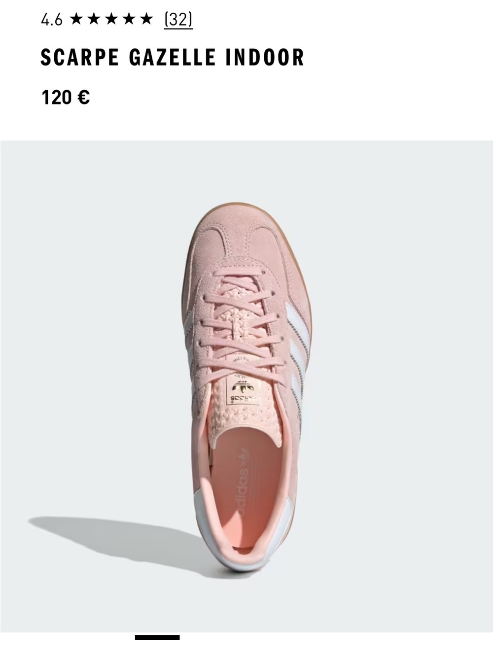 adidas Gazelle Indoor Women's Sneakers — Light Pink & White